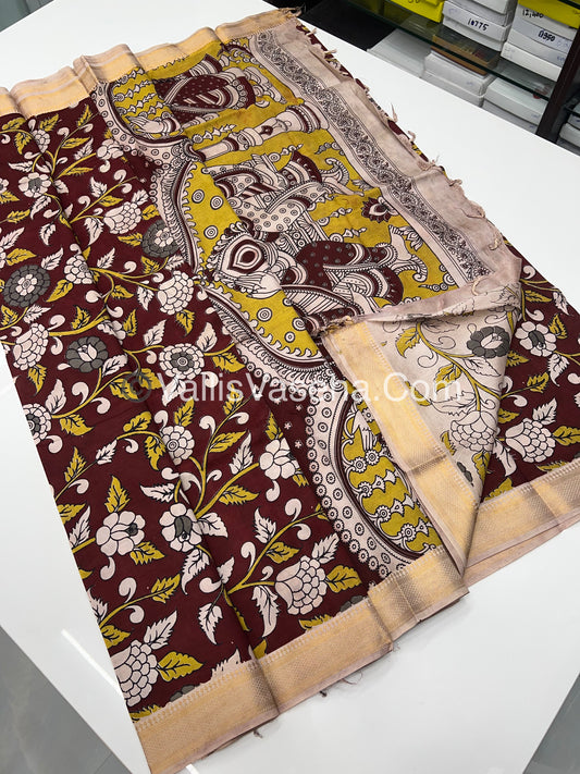 Chennur Silk | Kalamkari Prints | VVCS005