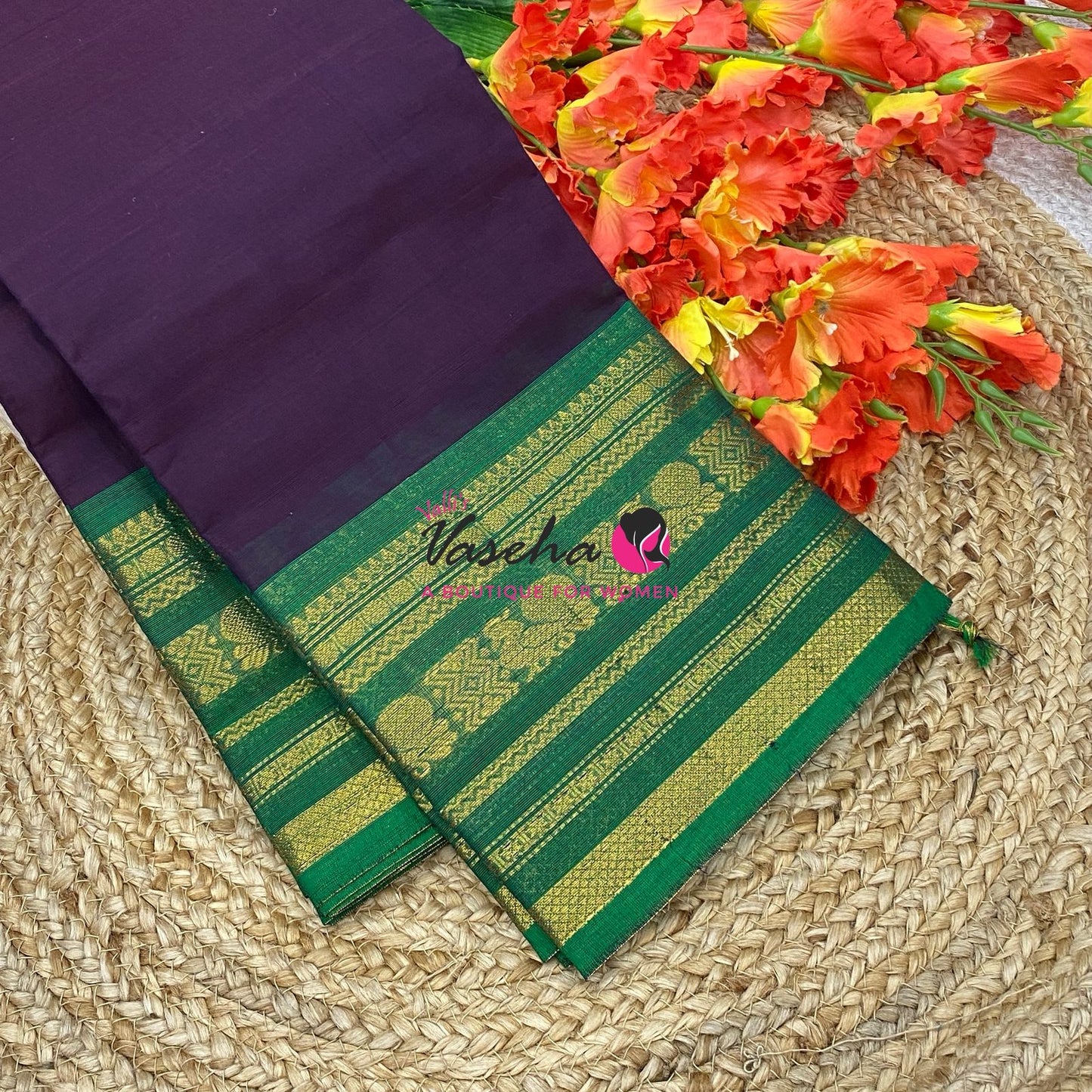 Kanchi Cotton Saree - VVKCS032
