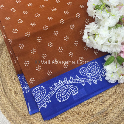 Pure Cotton Voile Saree | VVPVC002