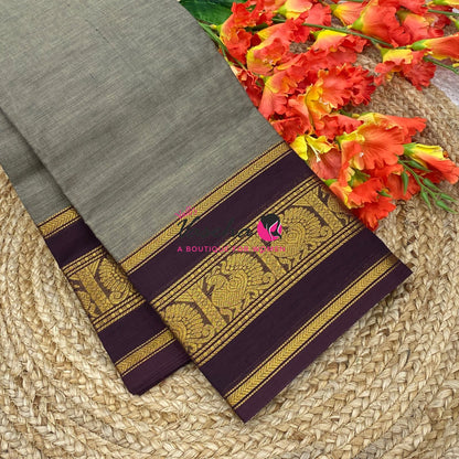 Kanchi Cotton Saree - VVKCS032