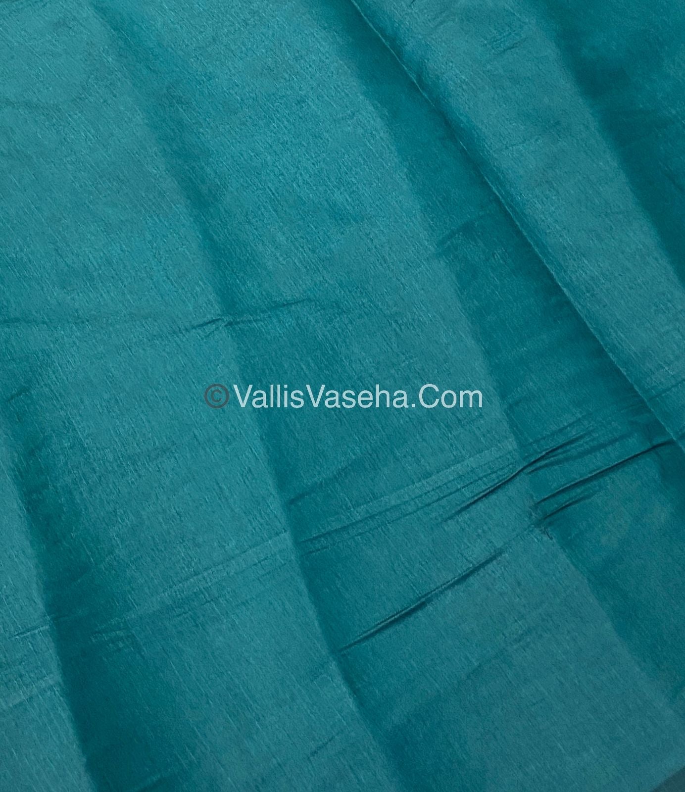Butter Silk - Light Pink & Peacock Blue Combo - VVBS002