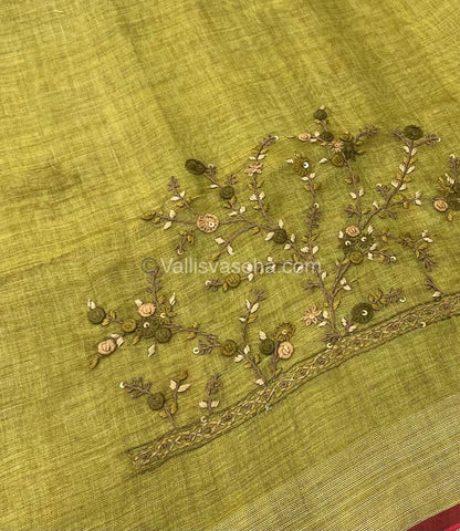 French Knot - Tissue Saree -  VVLFN001