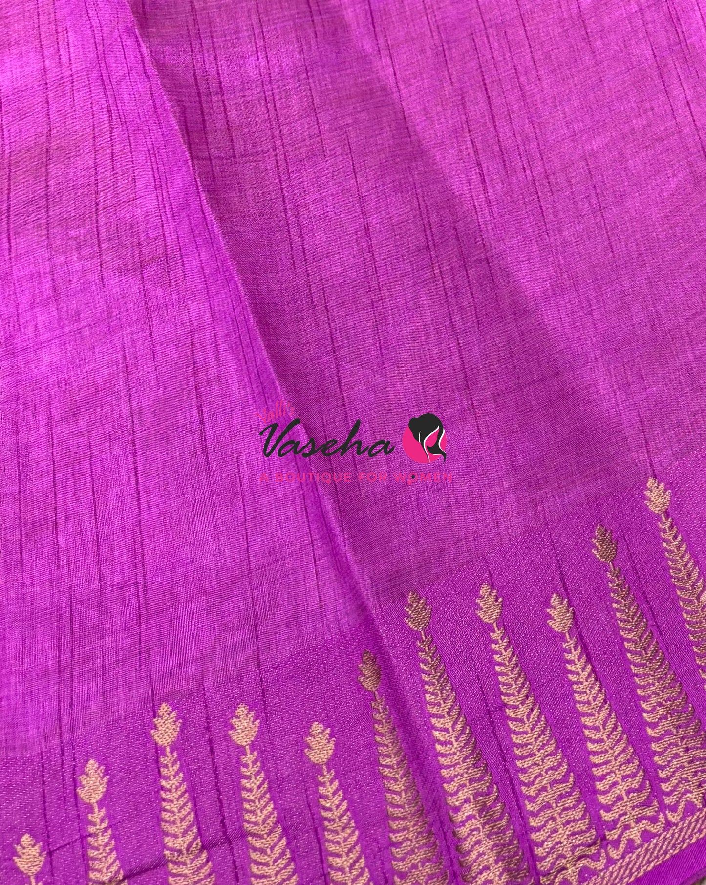 Semi Tussar Silk Saree | Light Lavender Shade |VVSTS050
