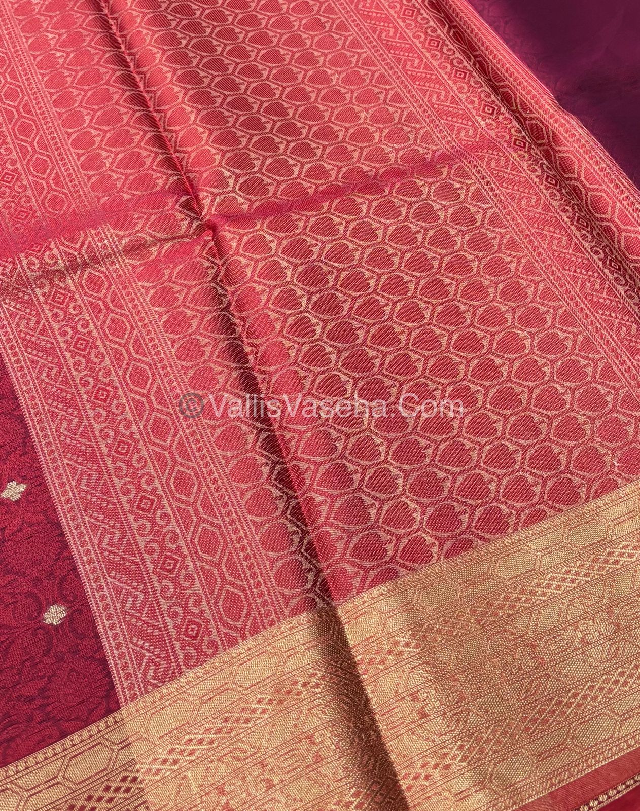 30% less - Offer Saree - Muslin Silk Saree - VVDS002