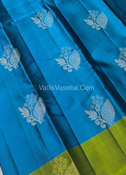 Half Mix - Pure Soft Silk Saree - VVPSS030