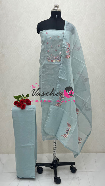 Kota Material  | Unstitched Material | VVUSM069