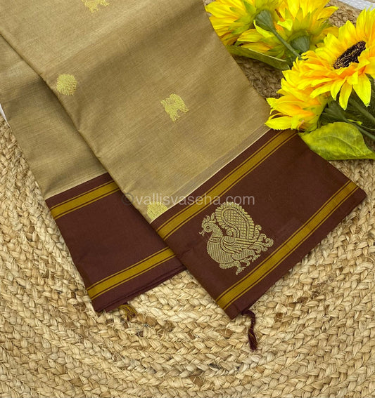 Premium Kanchi Cotton Saree - VVKCS004