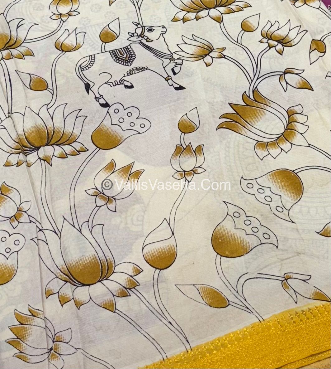 Chennur Silk | Kalamkari Prints | VVCKS006