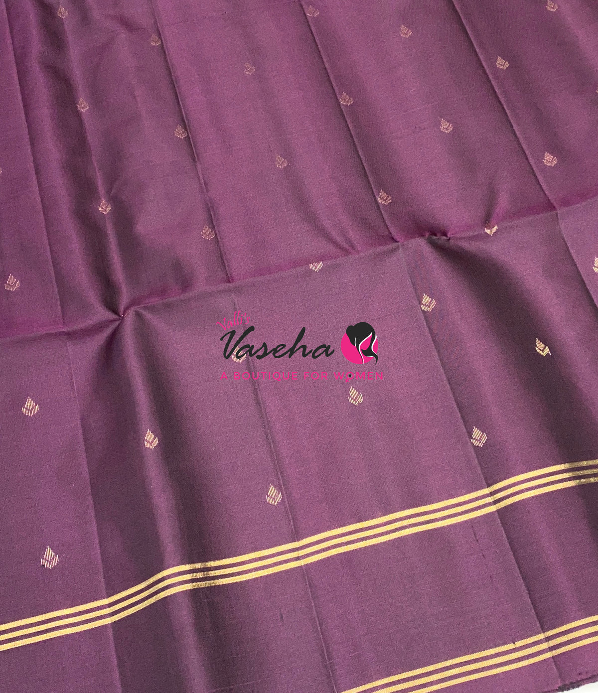 Pure Soft Silk Saree  - Wine & Peach Combo - VVPSS141