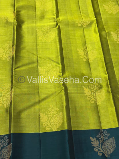 Half Mix - Pure Soft Silk Saree - VVPSS075