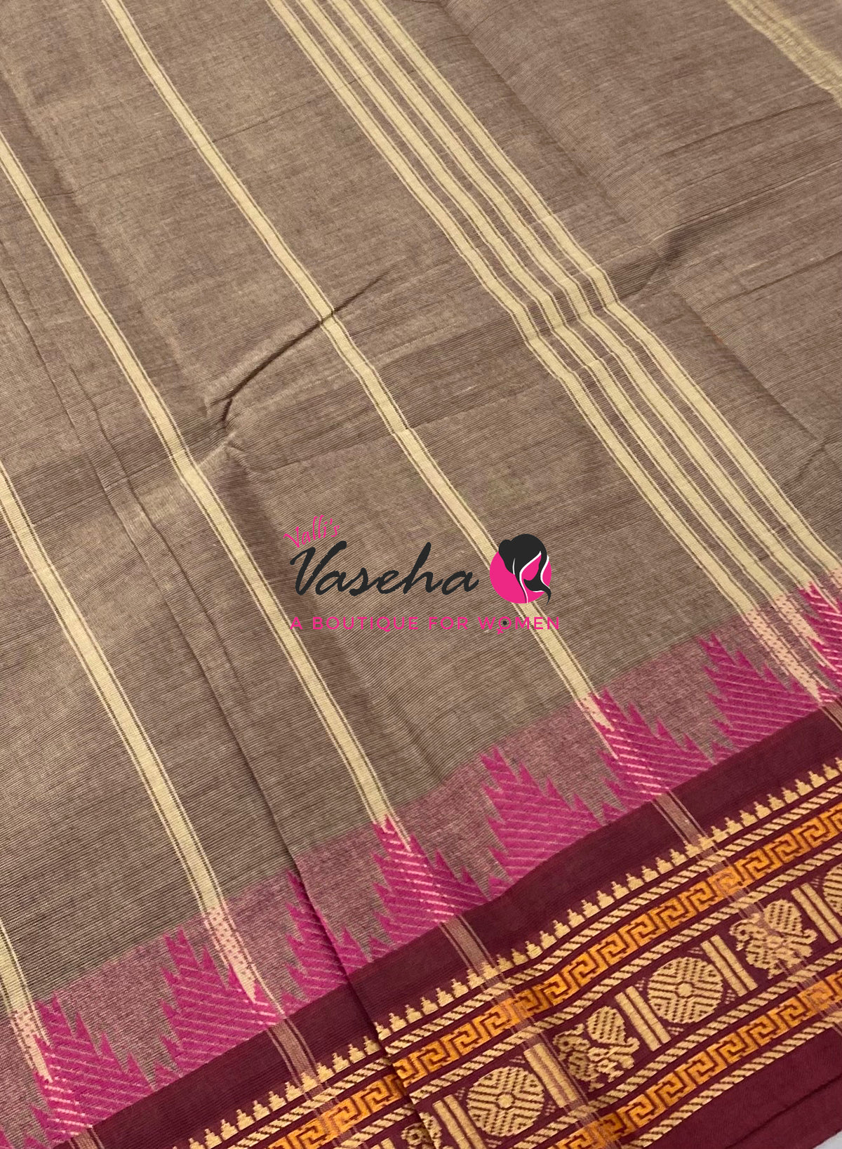 Chettinadu Cotton Saree - VVCCS003