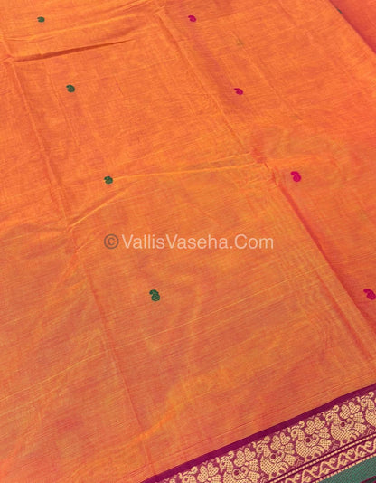 Kanchi Cotton Saree - VVKCS017