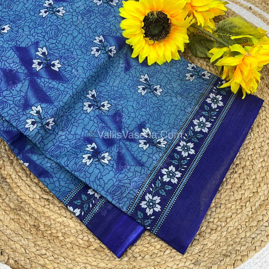 Pure Cotton Voile Saree | VVPVS001