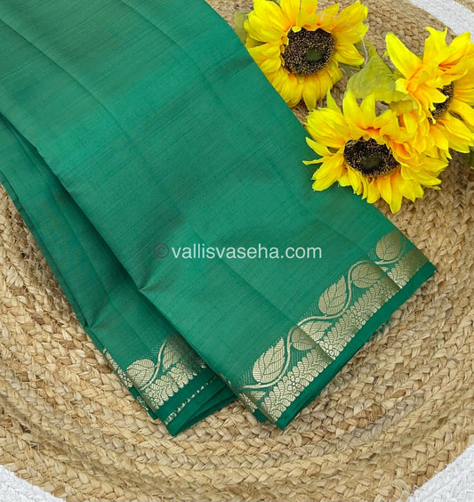 Semi Tussar Silk - Green Shade - VVSTS003