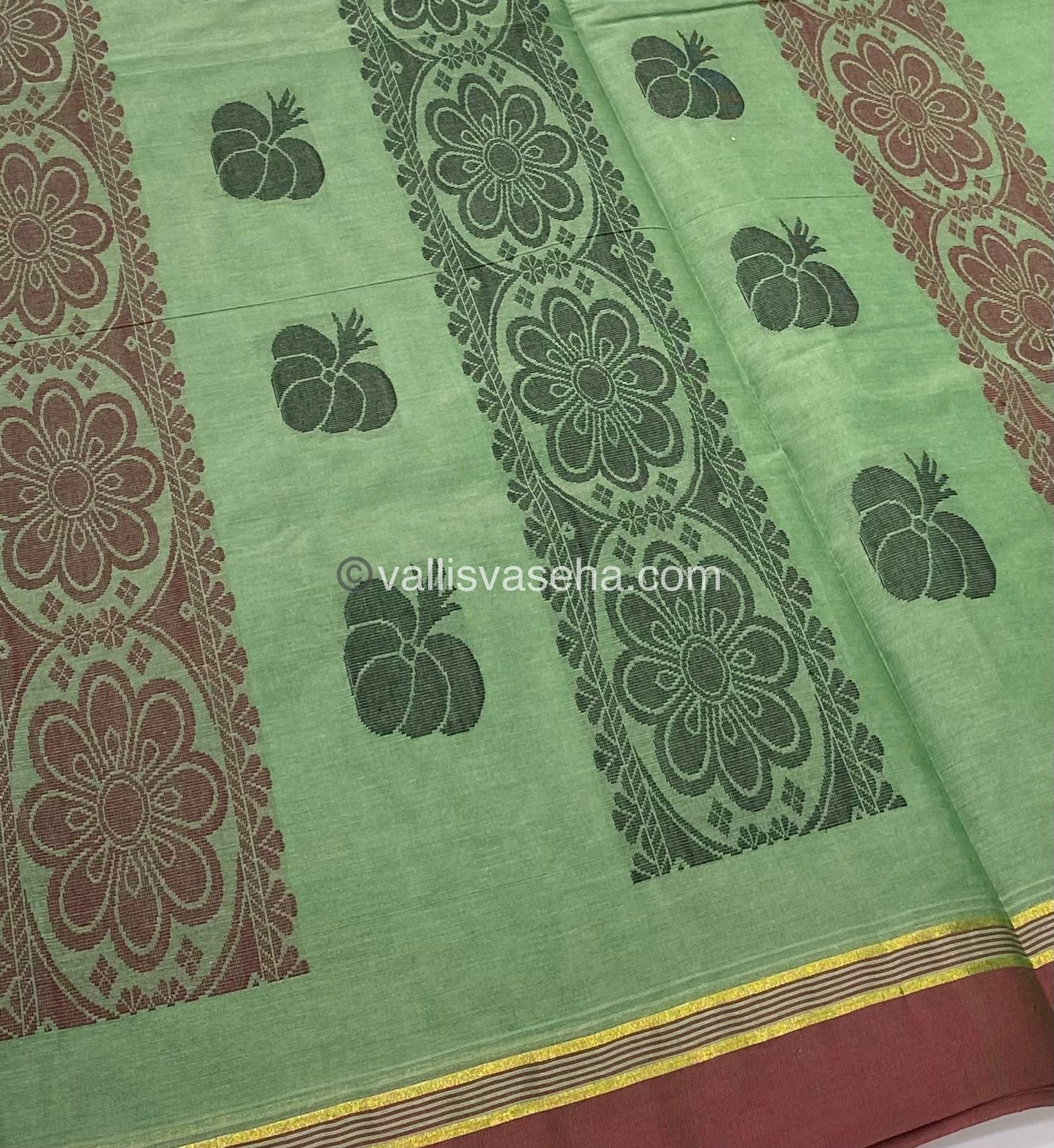 Handloom South Cotton Saree - VVSCS001