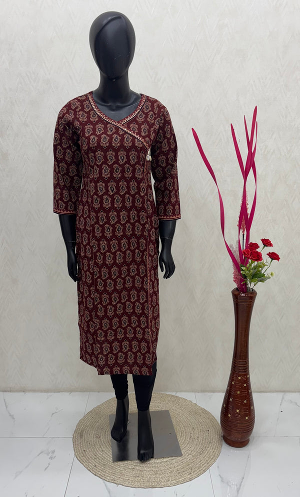 Ready Made -  Kurti - Straight Cut - VVRK002