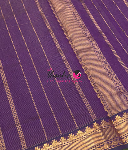 Semi Silk Cotton Saree | Vairavoosi  Design |VVSSC017