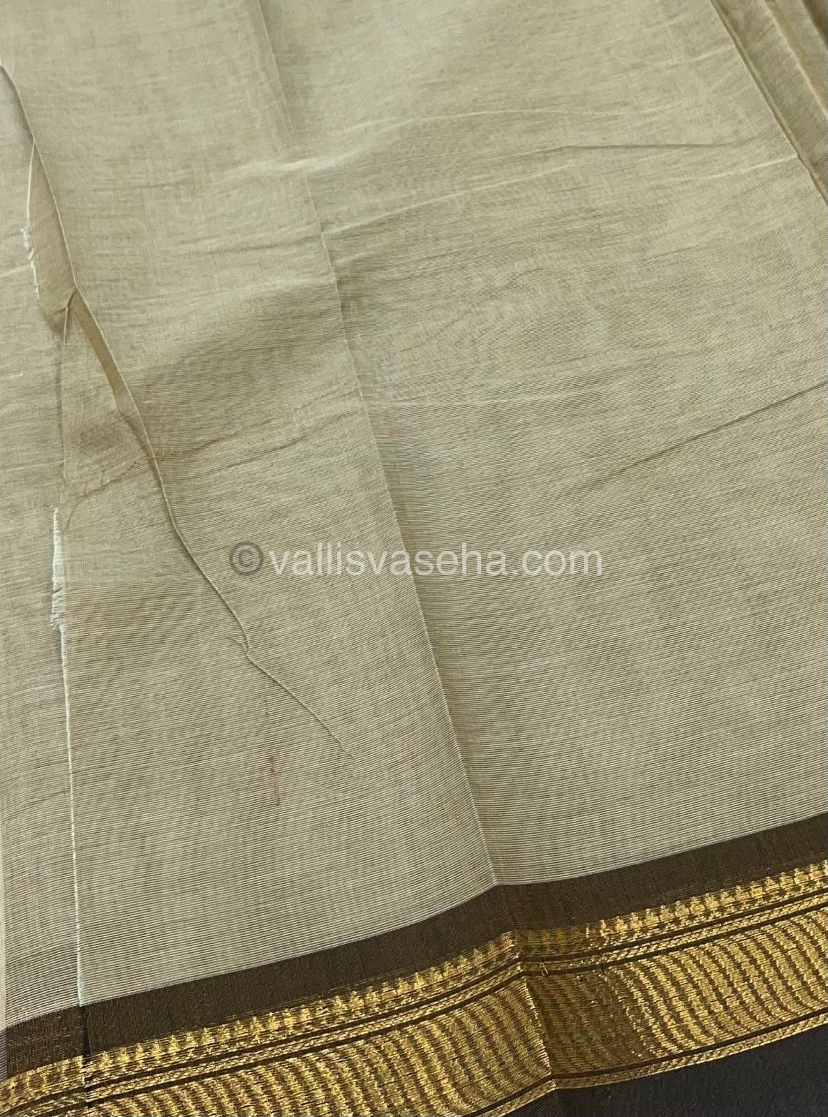 Kanchi Cotton Saree - Butta Design VVKCS008