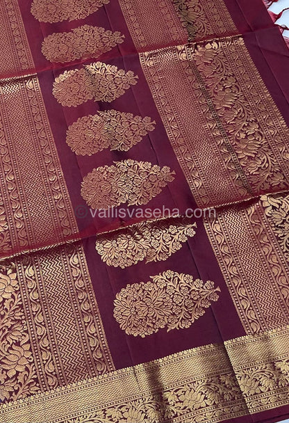Pure Soft Silk Saree - Kanchi Border - VVPSS015