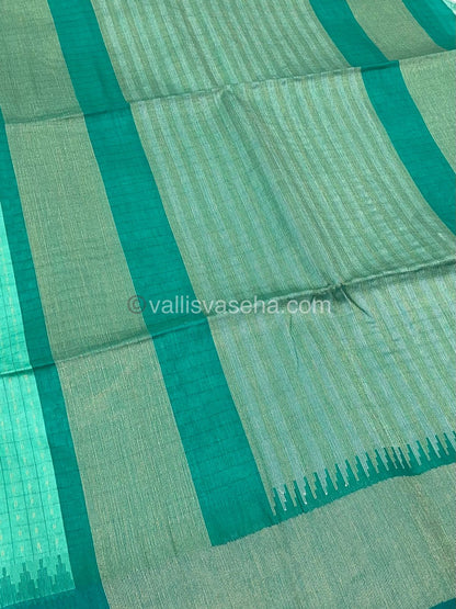 Semi Raw Silk - Lakshadeepam Design Weaving - VVRS004