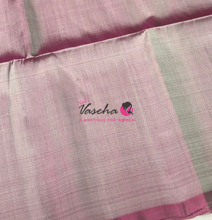Pure Soft Silk Saree /Jute Duppion Silk - VVPJS001