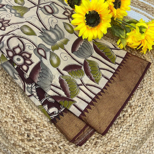 Chennur Silk | Kalamkari Prints | VVCS005