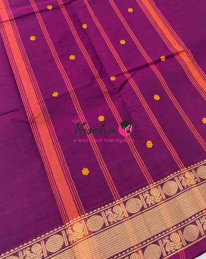 Chettinadu Cotton Saree - VVCCS003