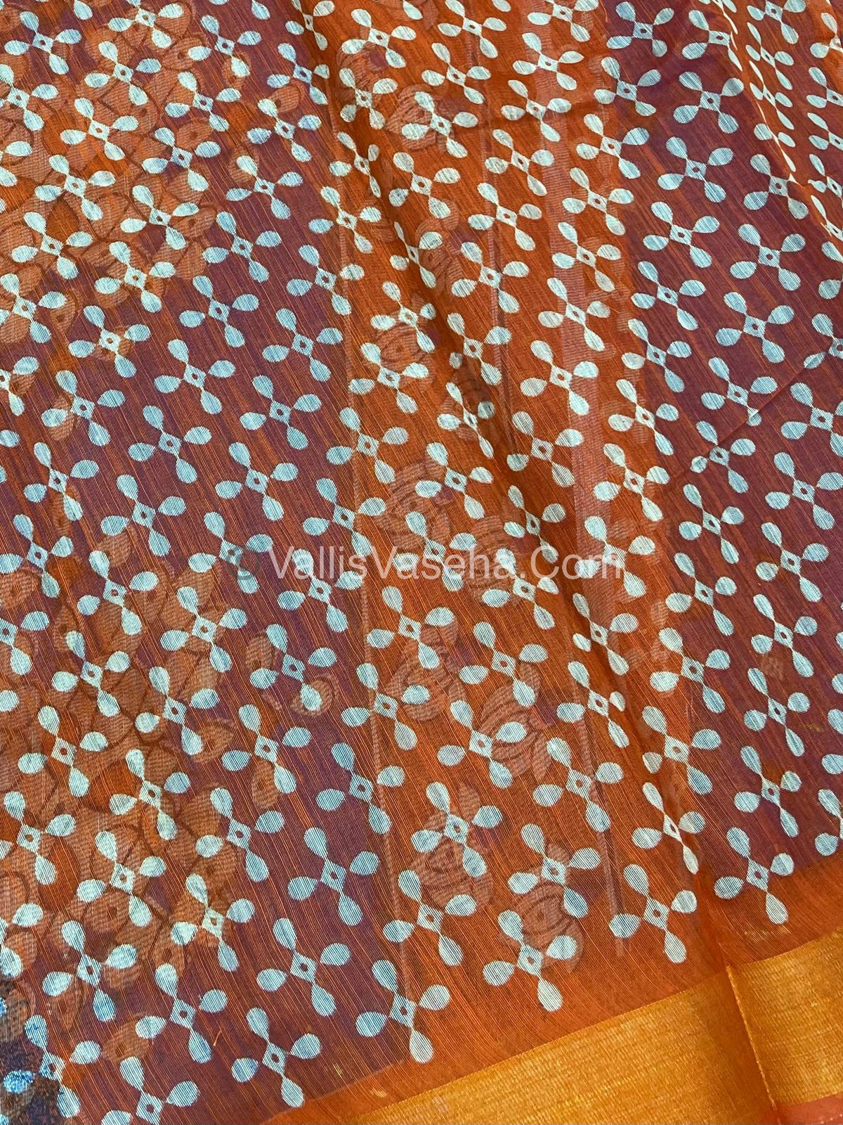 30% less - Offer Saree - Mixed Cotton Saree - VVDS007