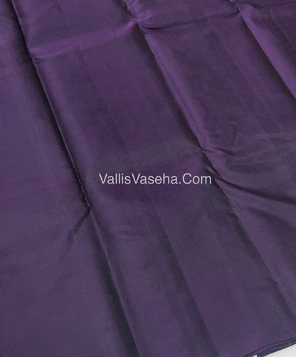 Half Mix - Pure Soft Silk Saree - VVPSS040