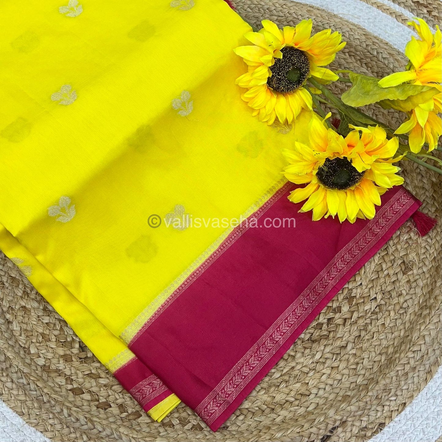 Russian Viscose - Premium Viscose Saree - Retta Petta Border- VVRVS002