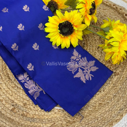 Semi Soft Silk - Blue Shade -VVSSS019