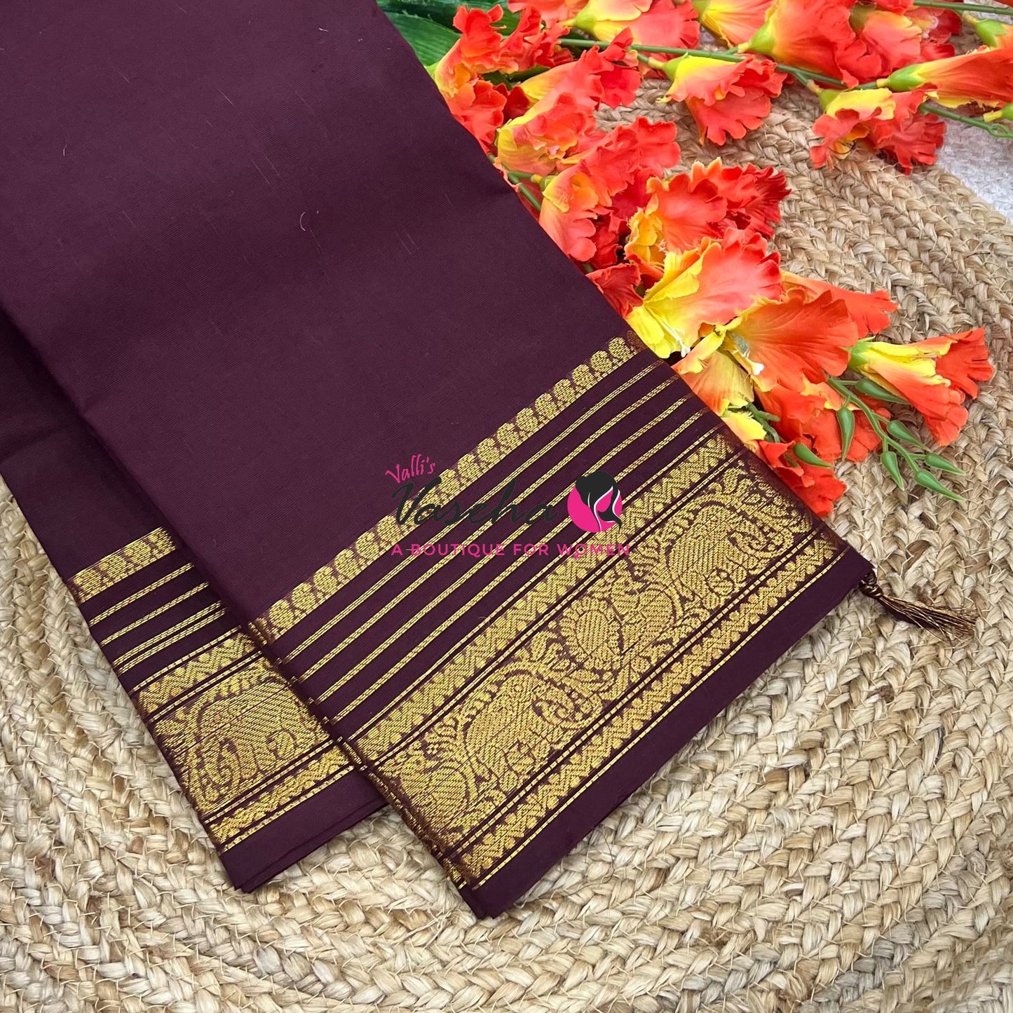 Kanchi Cotton Saree - VVKCS032