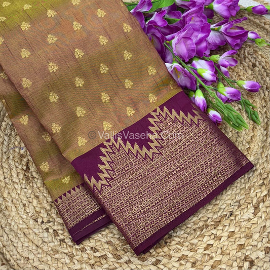 Semi Tussar Silk  - VVSTS026