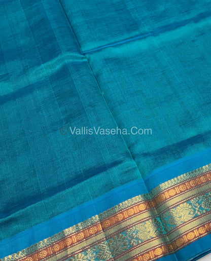 20% Offer Saree  - Pure Korvai Silk Cotton Sarees  - VVDS004