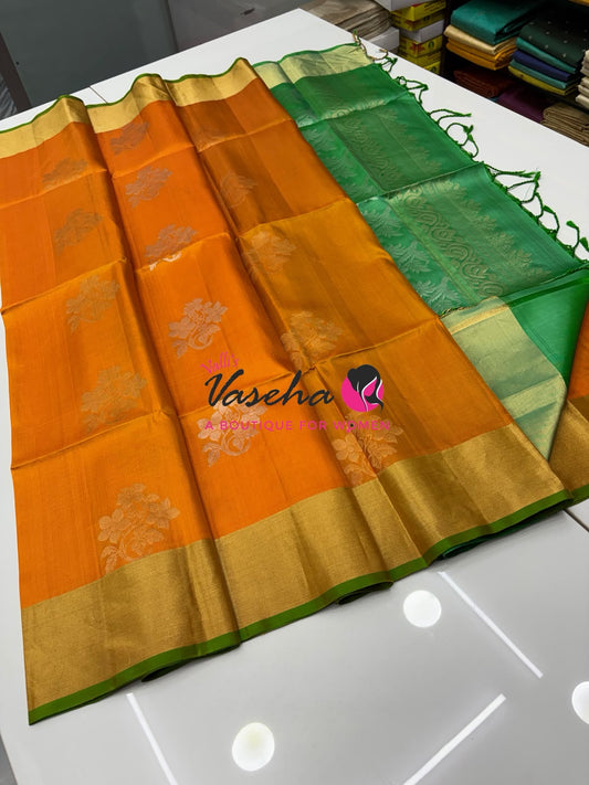 Pure Soft Silk Saree - Happy Sale - 20%less - VVAD001
