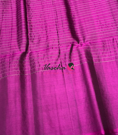 Pure Soft Silk Saree  - Purple Shade - VVPSS115
