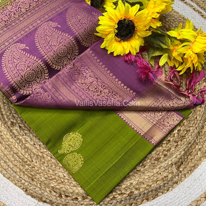 Pure Soft Silk Saree - Kanchi Border - VVPSS015