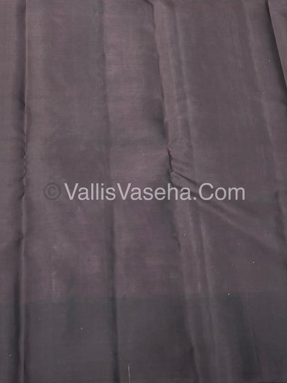 Half Mix - Pure Soft Silk Saree - VVPSS075
