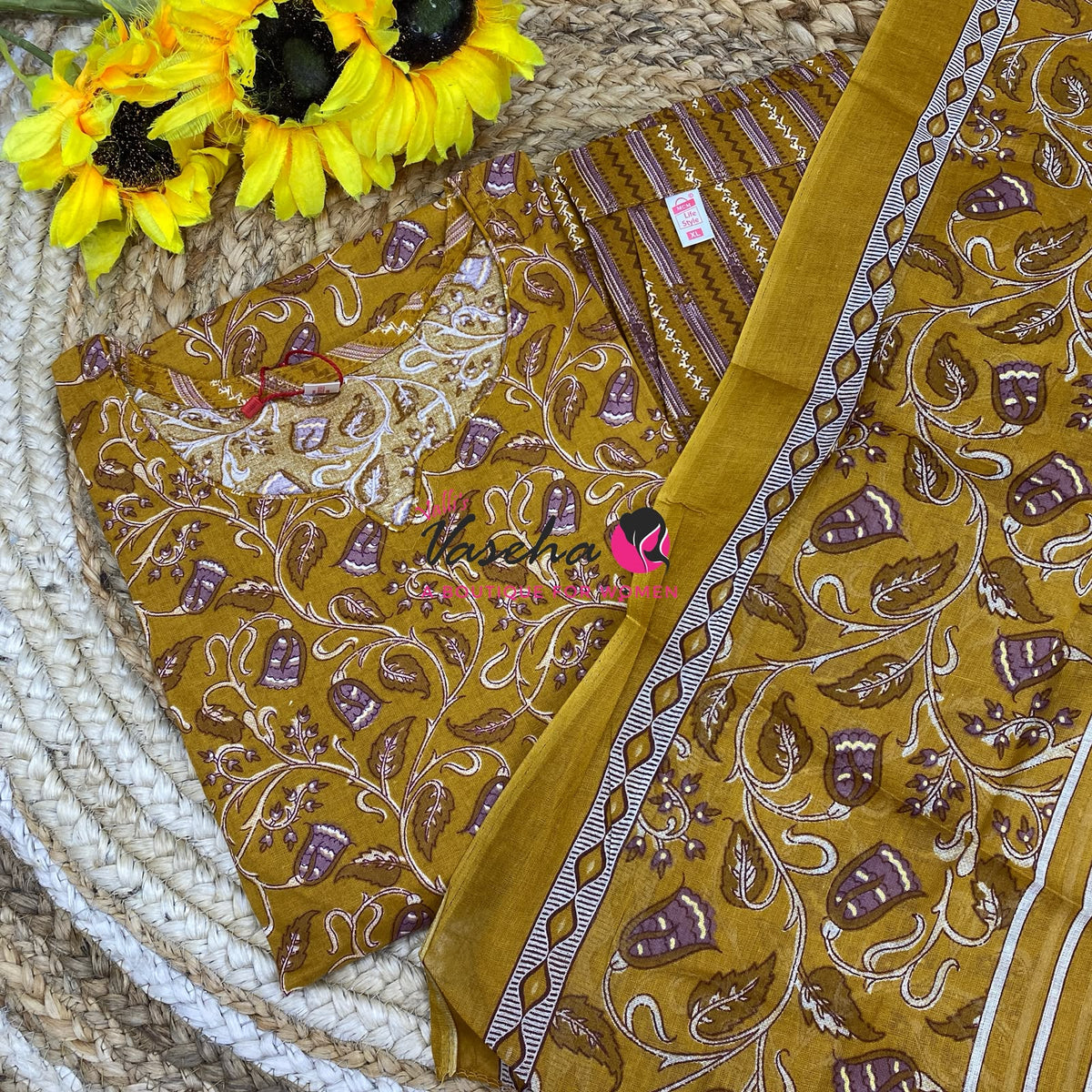 Ready Made - Salwar, Kameez & Duppatta(3pc) - Printed - VVRBS010