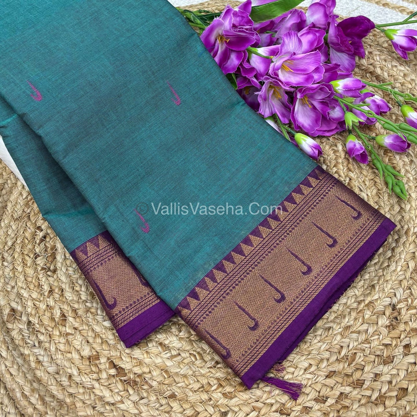 Kanchi Cotton Saree - VVKCS017