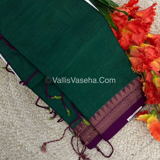 Dhaka Cotton Saree - VVDCS002