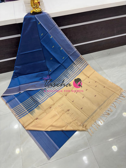 Vazhai Pattu Saree / Banana Pith - With Blouse - VVVPS002