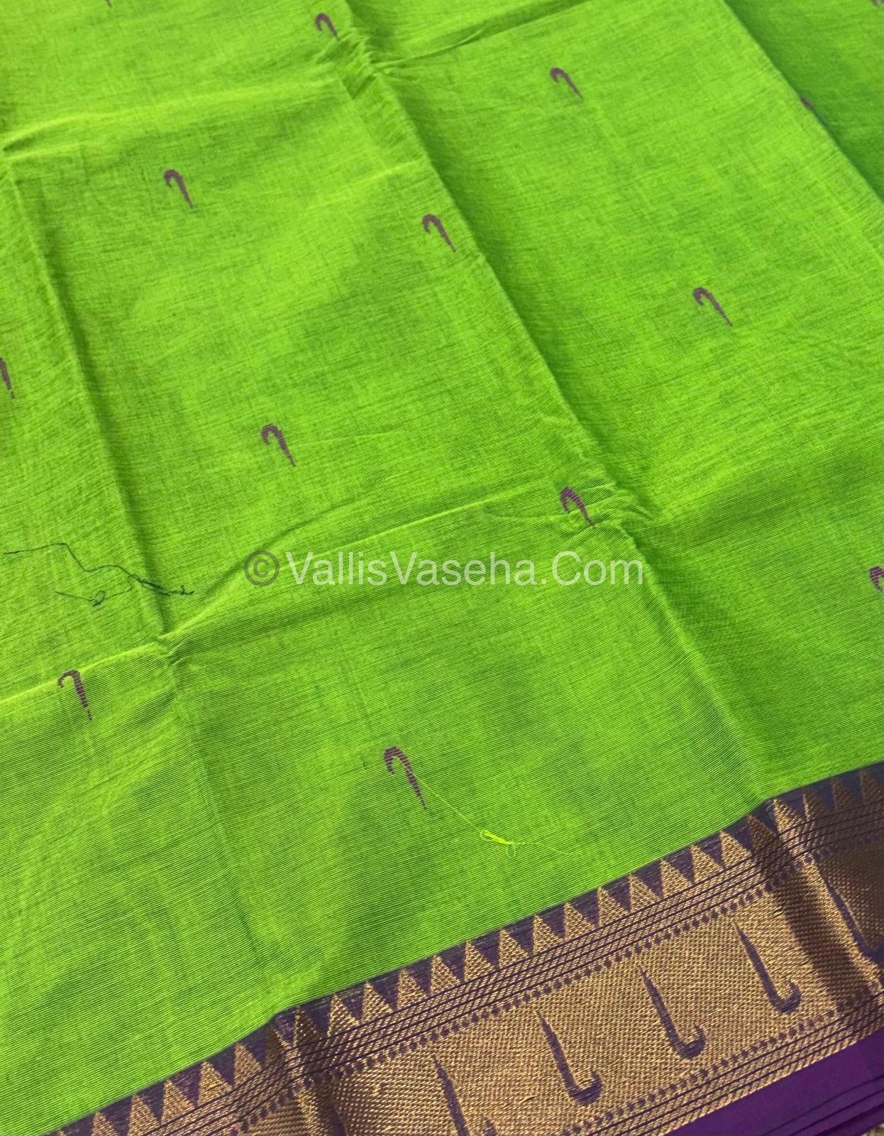 Kanchi Cotton Saree - VVKCS017