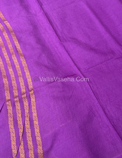 Mulberry Semi Silk - Very Light Lavender Shade - VVMSS001