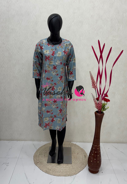 Ready Made -  Kurti - Straight Cut - VVRMS021
