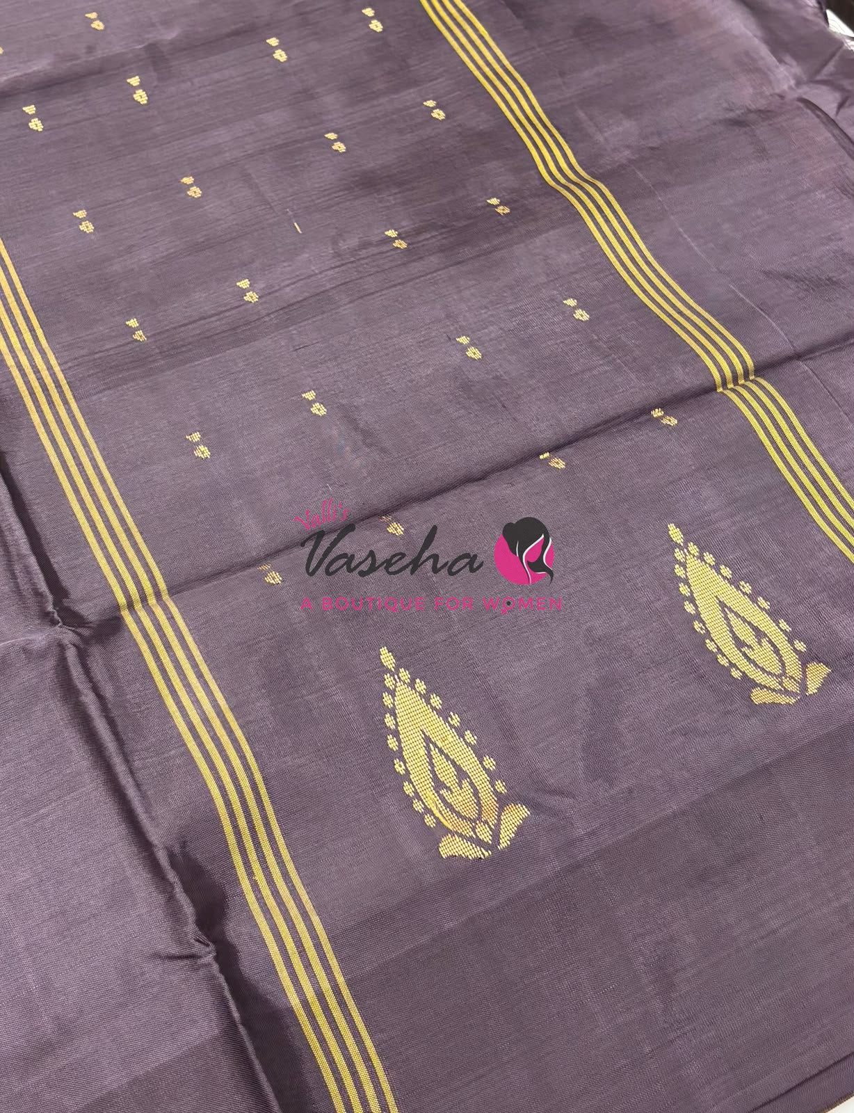 Vazhai Pattu Saree / Banana Pith - With Blouse - VVVPS002