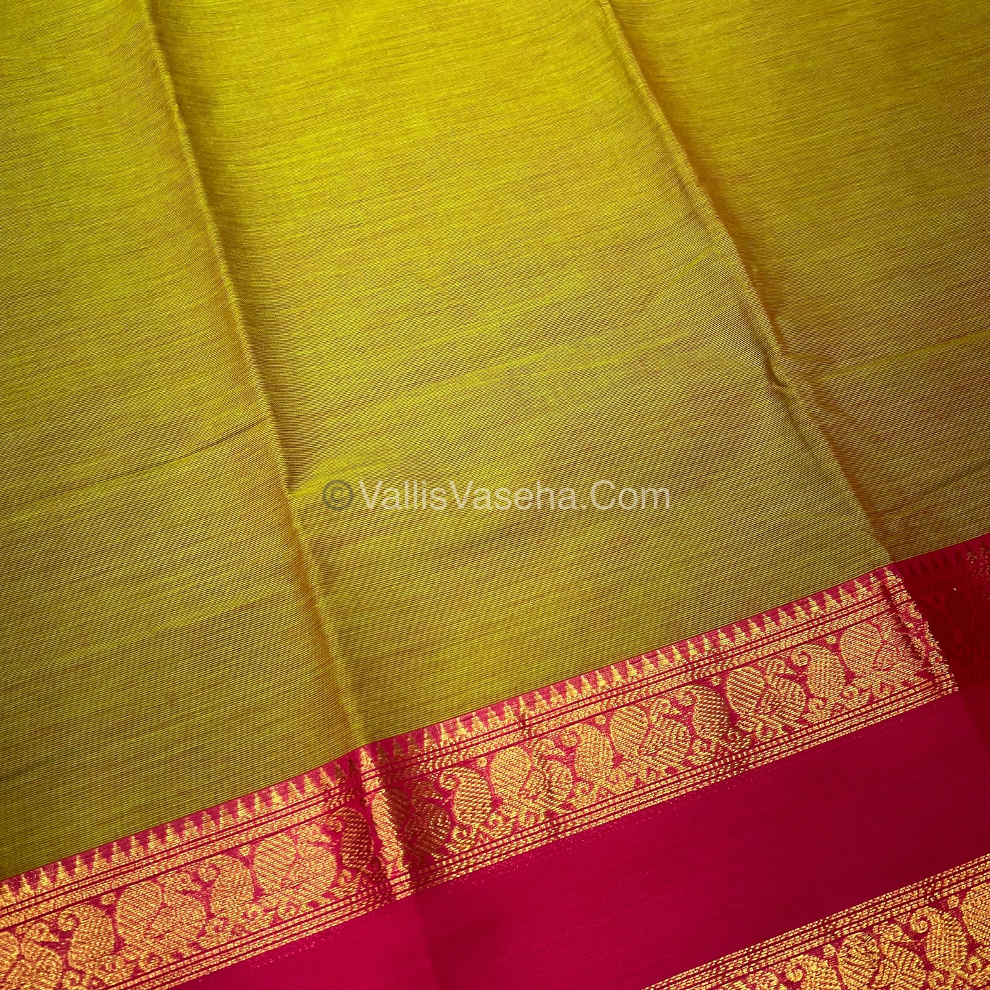Kanchi Cotton Saree - VVKCS016 - 112119 - 4