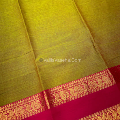 Kanchi Cotton Saree - VVKCS016 - 112119 - 4
