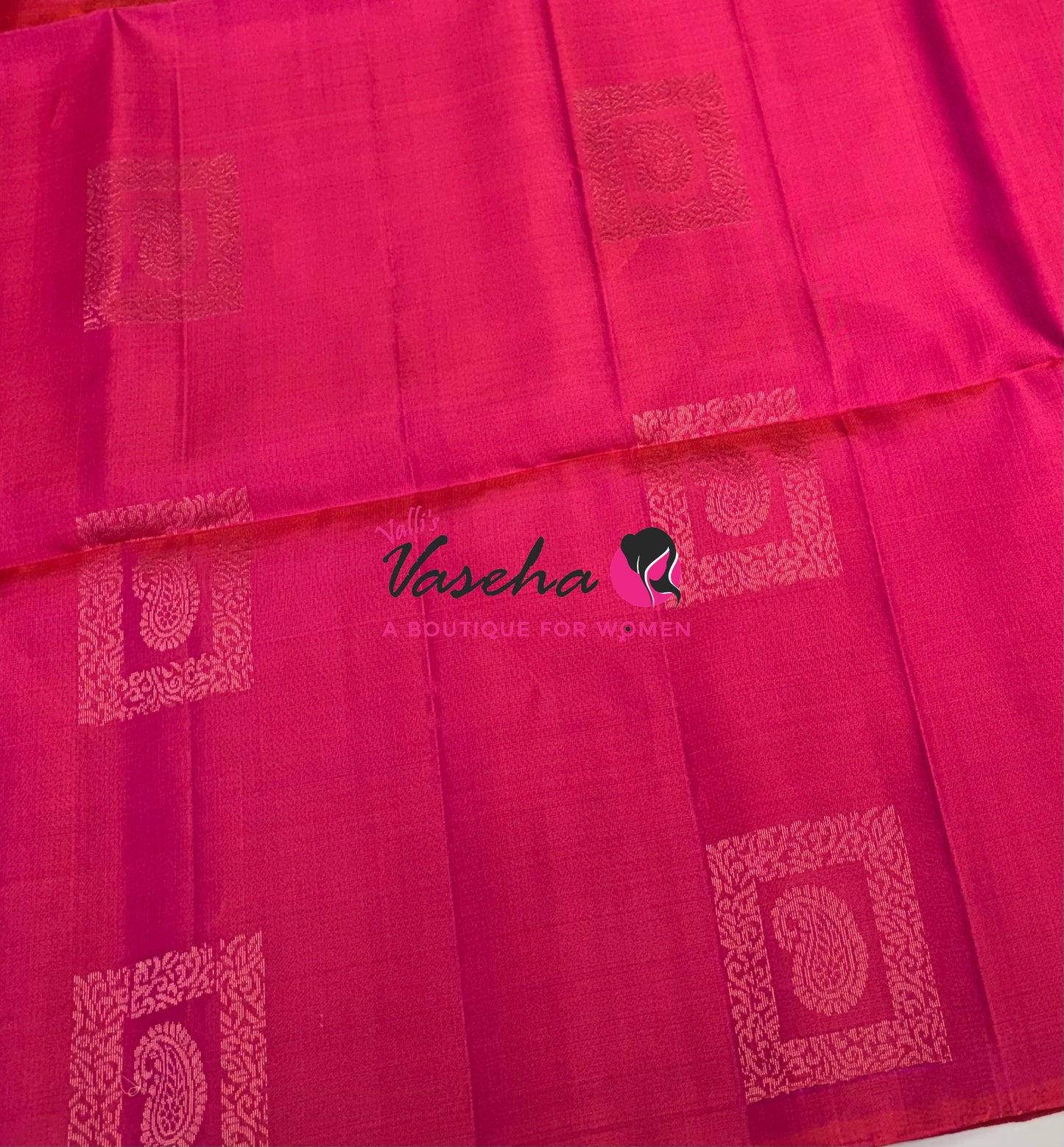 Pure Soft Silk Saree  - Border Less  -Peachish Pink Shade - VVPSS100