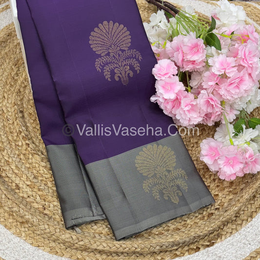 Half Mix - Pure Soft Silk Saree - VVPSS075